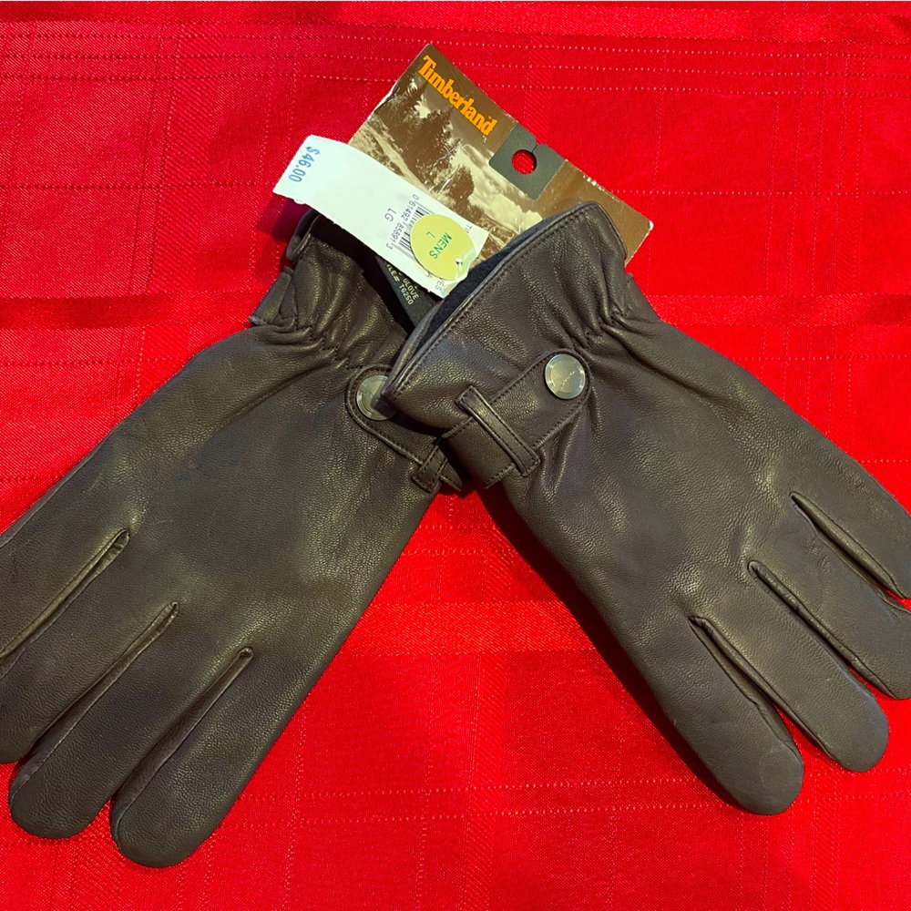 Timberland 100% Leather Rugged/Casual Gloves